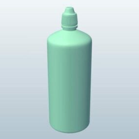 化妆品瓶可打印3d模型