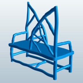 Teräksinen Urn Trash Bin 3D-malli