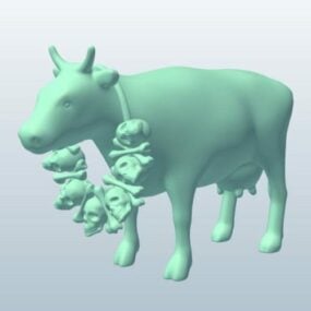 Cow V1 3d model