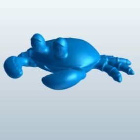 Model 3D dziecka kraba zwierzęcego