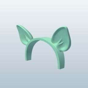 Creature Ears Ring 3d-modell