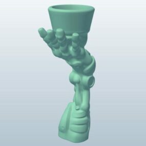 Head Bowl Tulostettava 3D-malli