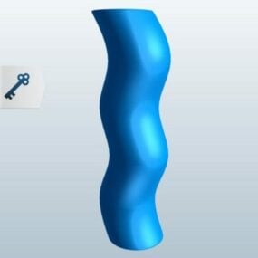 Curvy Vas Tube 3d-modell