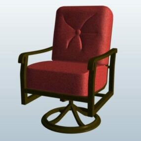 Rocking Lounger Chair 3d model