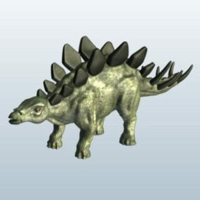 Model 3D Dinosaurus Dacentrurus
