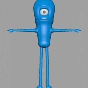 One Eye Character 3D-malli