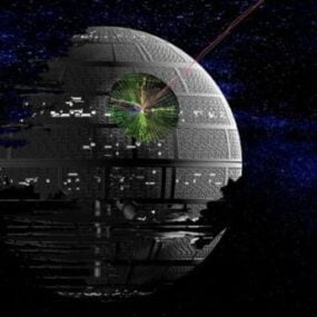Τρισδιάστατο μοντέλο διαστημικού σταθμού Death Star