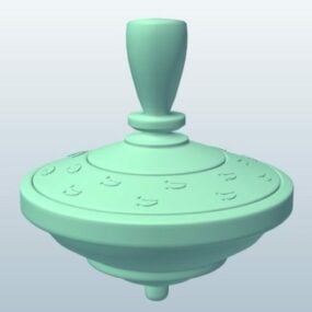 Spindle Toy Figurine 3d model