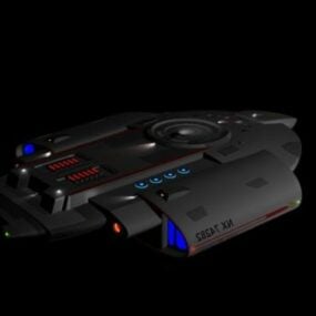 Defiant Starship 3d model