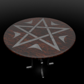 Demonic Round Table 3d model