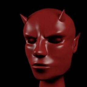 Devil Head Sculpt 3d model