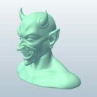 Devil Bust Sculpture