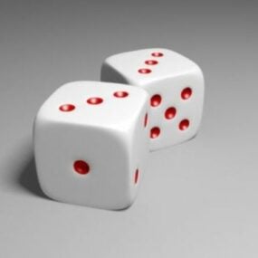 Two Dice 3d model