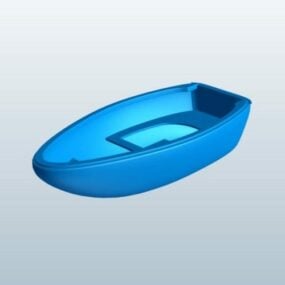 Small Boat Toy 3d model