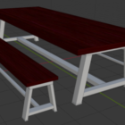 Simple School Dining Table