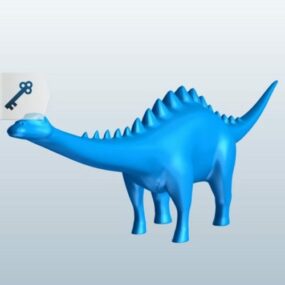 Esihistoriallinen Diplodocus Dinosaur 3D -malli