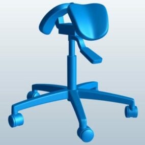 Saddle Chair Design 3d model