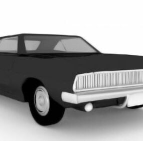 Voiture Dodge Charger 1968 modèle 3D