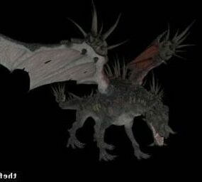 3D model Dragon Western Design