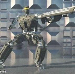 Droid Robot 3d-modell
