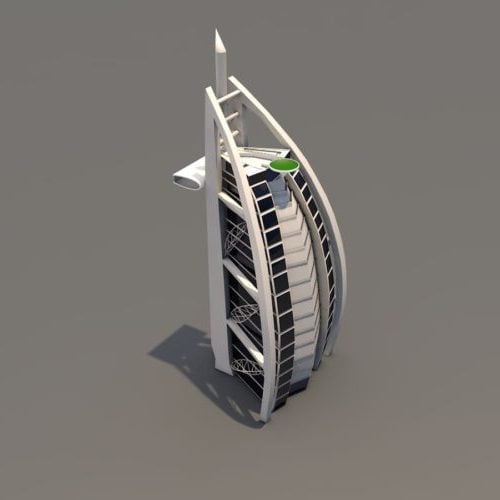 مبنى فندق برج دبي
