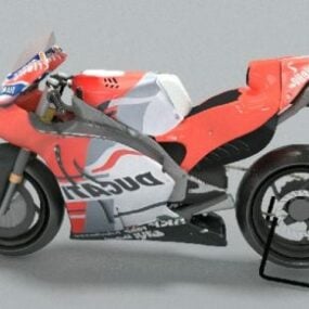 Sepeda Motor Ducati Gp model 3d