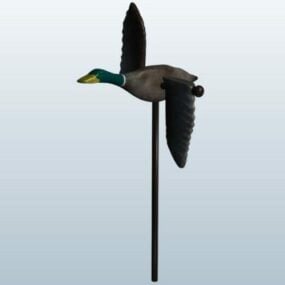 Duck Lowpoly Animal 3d model