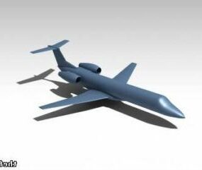Modello 3d di aereo legacy incorporato