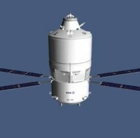 Esa-Satelliten-3D-Modell