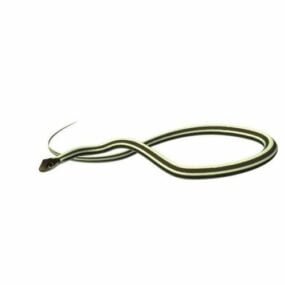 Eastern Ribbon Snake Animal 3d-modell