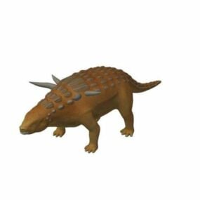 Model 3D dinozaura Edmontonia