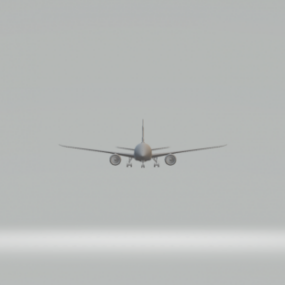 보잉 787-9 드림라이너 비행기 3d 모델