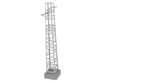 Electricity Metal Pole Tower