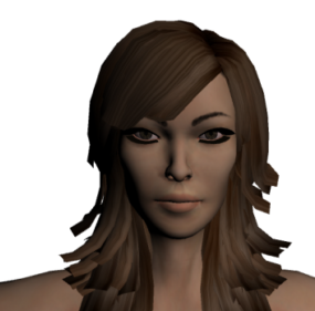 Emmy karakter 3D-model