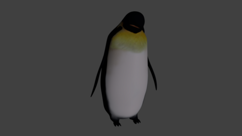 Императорский пингвин животных