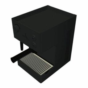 Elektronisk espressomaskine 3d-model