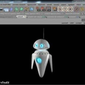 Model 3D ewolucji robota Eve