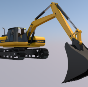 Excavator Vehicle 3d model