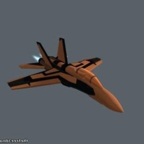 F18-Flugzeugkonzept 3D-Modell