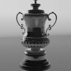 Fa Cup Trophy 3d-modell
