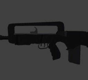 M200 Sniper Gun 3d malli