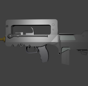 1д модель пистолета Famas F3