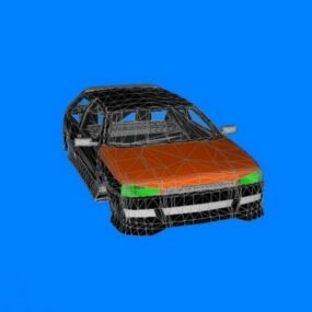 फिएट टिपो कार 3डी मॉडल