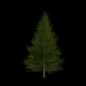 Grantræet Lowpoly 3d model