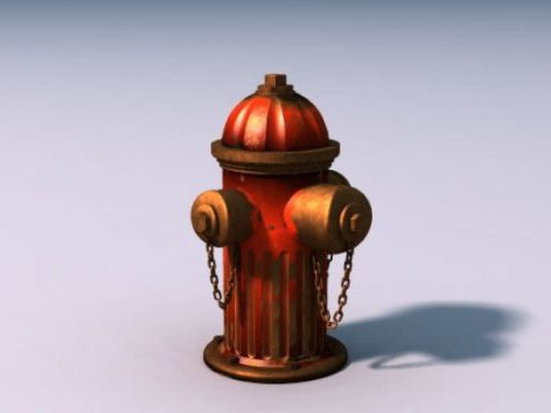 Rusty Fire Hydrant V1