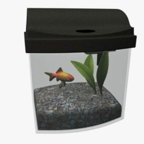 3д модель маленького аквариума