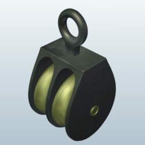 Double Pulley 3d-modell