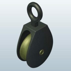 Single Pulley 3d-modell