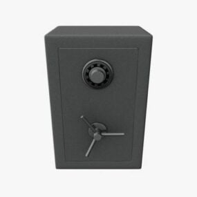 Metal Safe Box 3d model