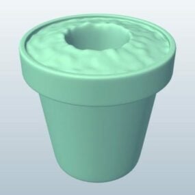Blumentopf Druckbares 3D-Modell